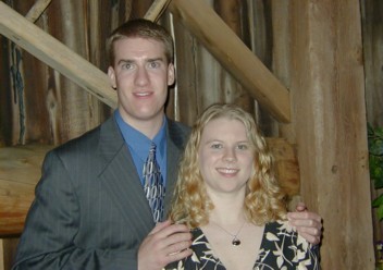 Brian and Debbie at Meg and Gabe's Wedding