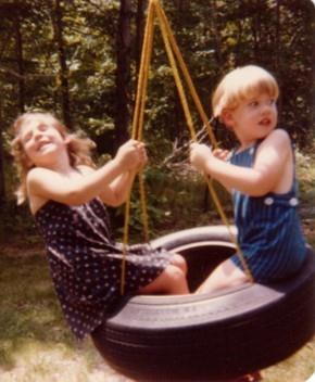 Brian's cousin, Megan, and Brian